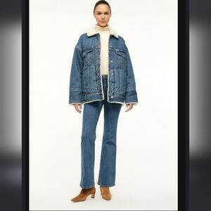 Staud Wrangle Reversible Jacket L/XL NWT